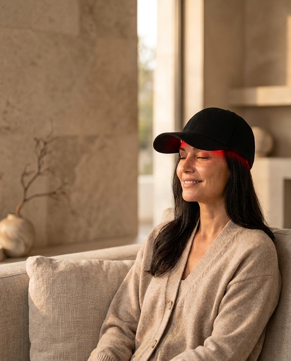 Follicore™ wearable scalp care lifestyle